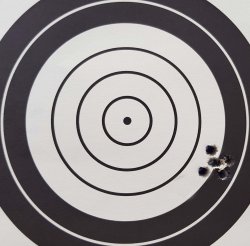 Mauser M18 in .308 Winchester caliber
5-shot group at 100 meters with the Mauser M18
