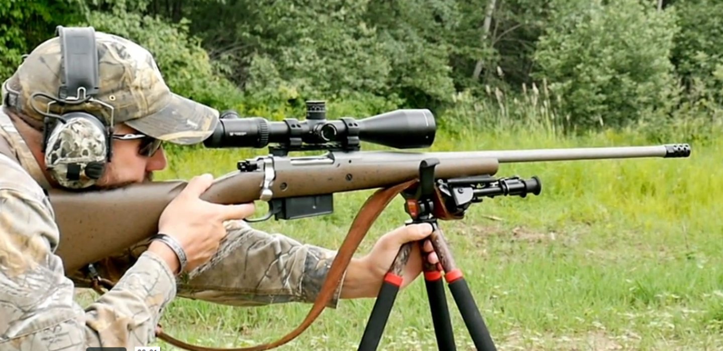 New Ruger Hawkeye Long-Range Hunter in 6.5 PRC and 6.5 Creedmoor Hunter shooting with the Ruger Hawkeye Long-Range Hunter rifle