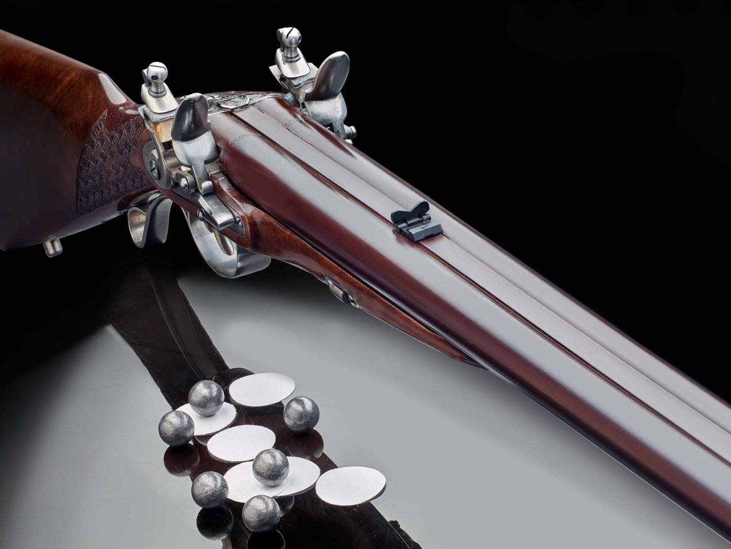 Pedersoli Kodiak Express flintlock double rifle