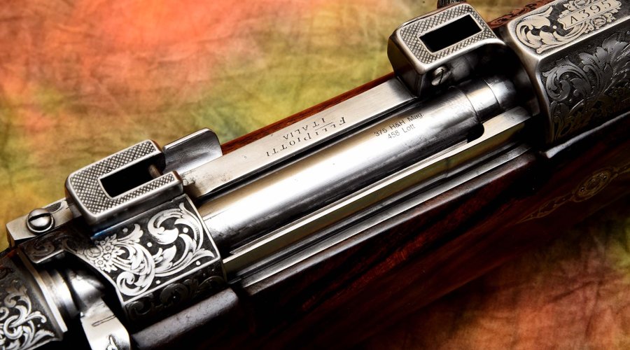 Carabina Piotti Take-Down Attacchi per ottica su carabina Piotti Take-Down