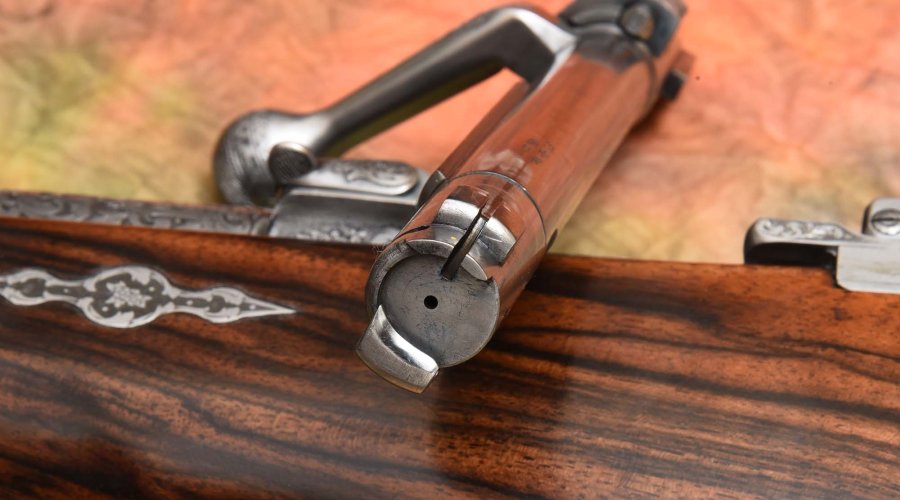 Carabina Piotti Take-Down Testa otturatore della carabina Piotti Take-down