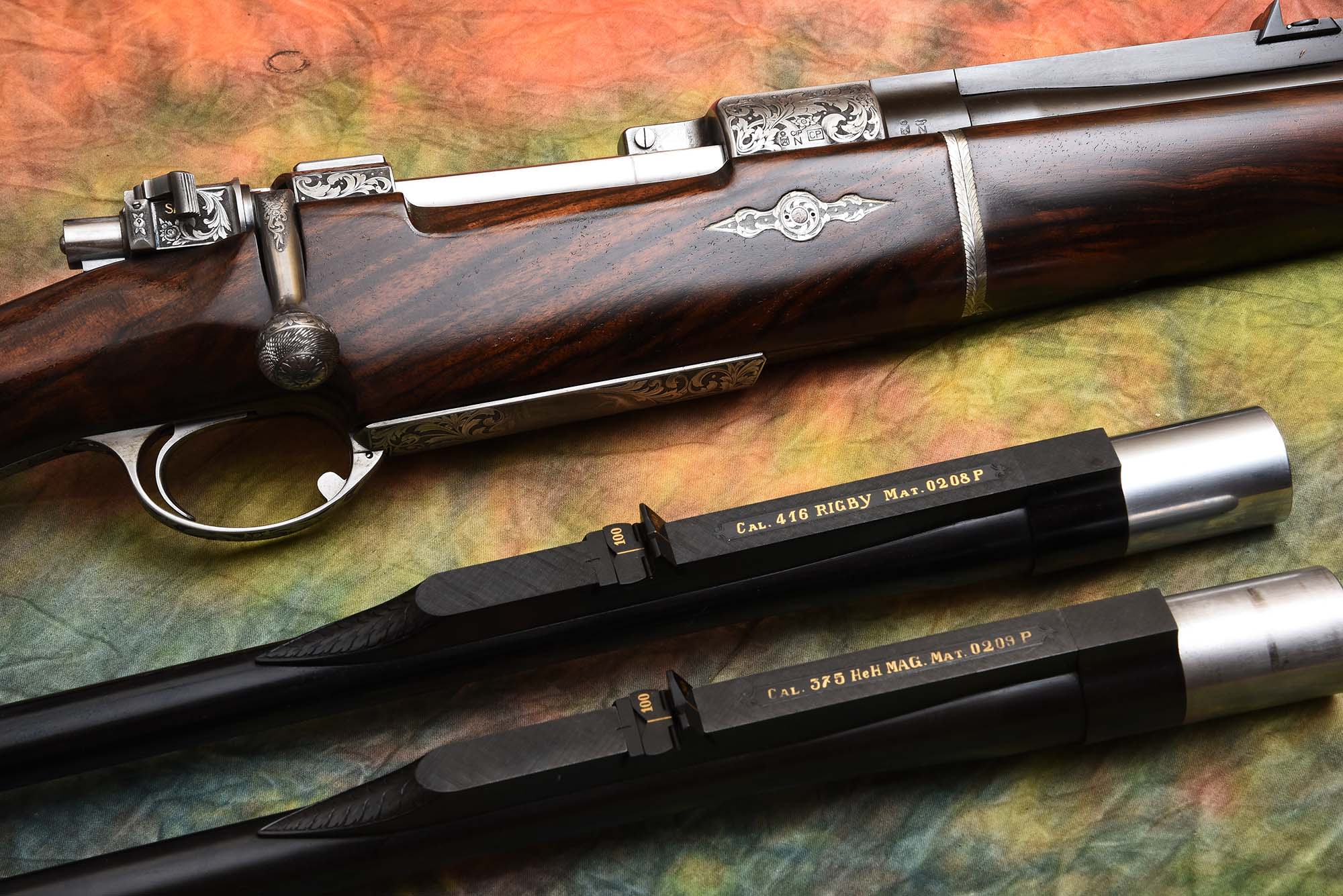 hunting-rifles: Piotti Take-down Carbine: technique and elegance for African expeditions hunting-rifles: Piotti Take-down Carbine: technique and elegance for African expeditions