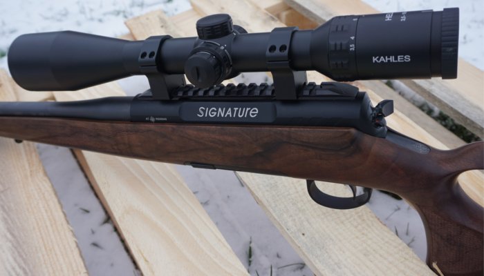 rifles: Rössler launches its first hunting bolt-action rifle with manual cocking system, the Signature model