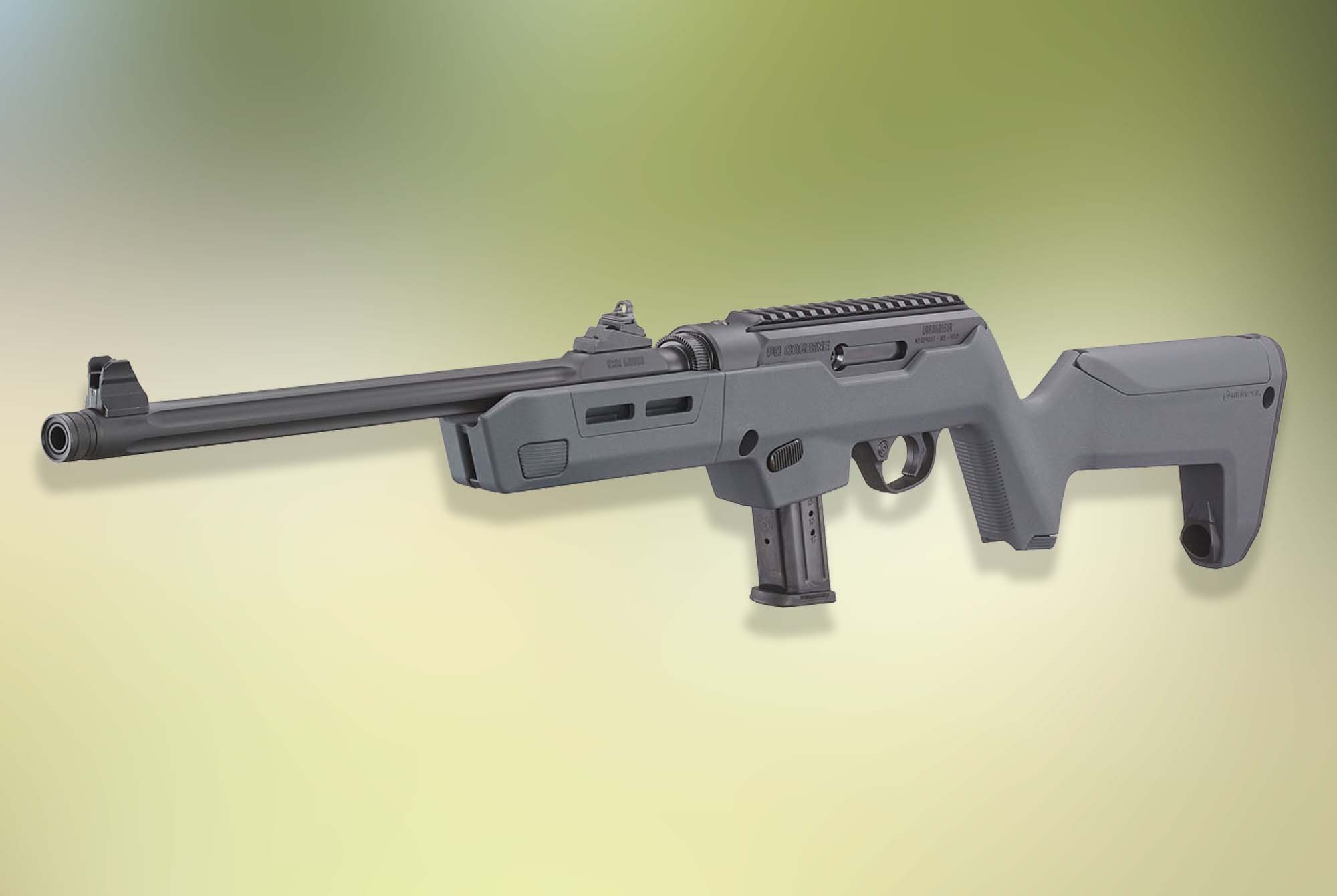 ruger-firearms: Ruger PC Carbine now also with Stealth Gray Magpul PC Backpacker stock