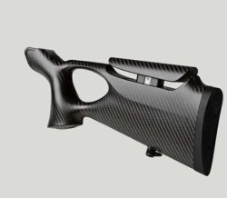 Sauer 404 Silence XTC rifle, quiet technology for hunters The stock