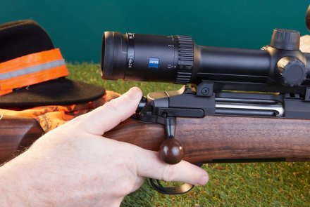 Steel Action HS in caliber .308 Winchester: Cocked condition