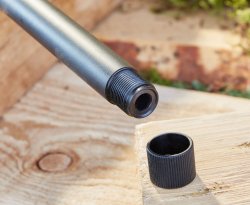 Test: Thompson/Center Compass II, the affordable hunting bolt-action rifle in .30-06 Springfield The muzzle thread is standard on the T/C Compass II