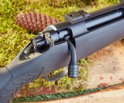 Test: Thompson/Center Compass II, the affordable hunting bolt-action rifle in .30-06 Springfield The three-position safety of the T/C Compass II