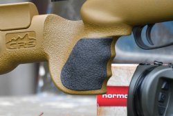 Test and video: Unique Alpine JPR-1 Nordland in 6.5 Creedmoor – A hunting bolt action rifle in sporty configuration Pistol grip of the GRS Bersek on the Unique Alpine JPR-1 Nordland i
