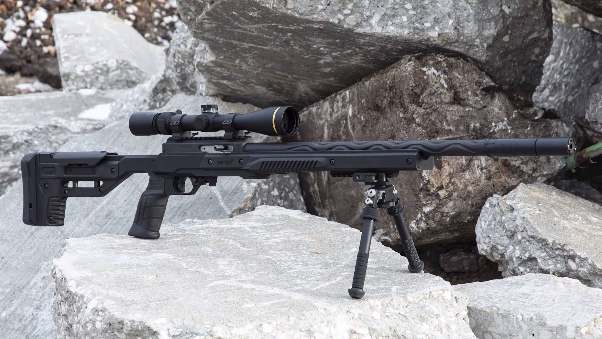 rifles: Volquartsen VF-ORYX precision rifle, now also available in .22 WMR and .17 HMR