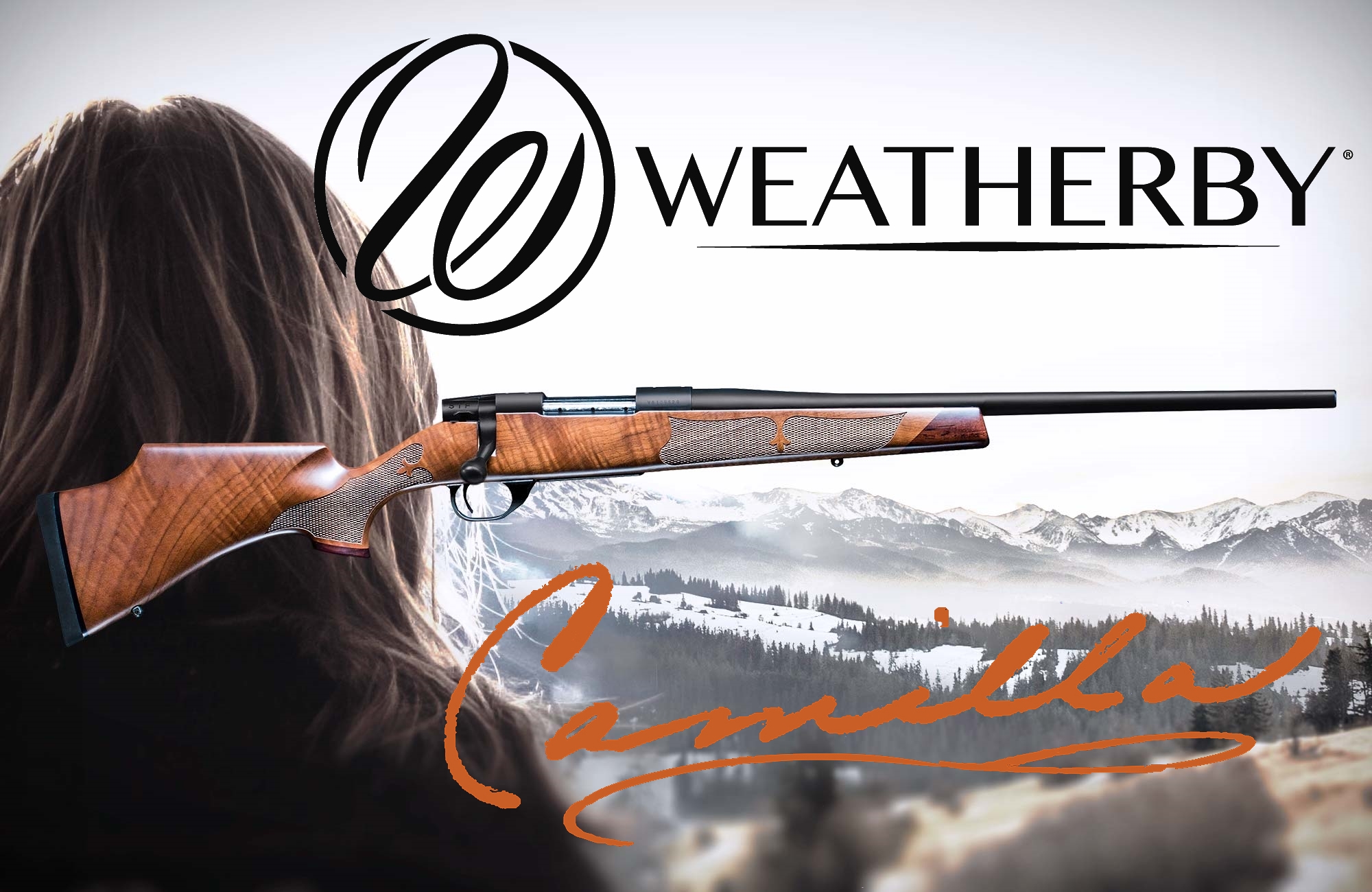 weatherby: Weatherby Vanguard Camilla, a hunting rifle from women, for women