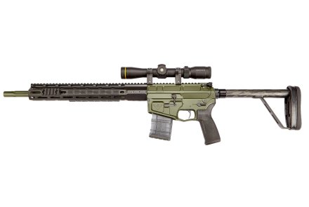 .458 HAM'R, a new cartridge and two carbines from Wilson Combat The left side of the Ultimate Hunter carbine from Wilson Combat