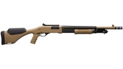 Winchester "SHOT Show Specials" 2021 – 44 special and partly limited rifle/shotgun models for hunters and sport shooters! Winchester SXP Defender Extreme FDE in Flat Dark Earth
