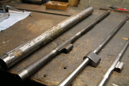 Barrels of Cosmi shotguns