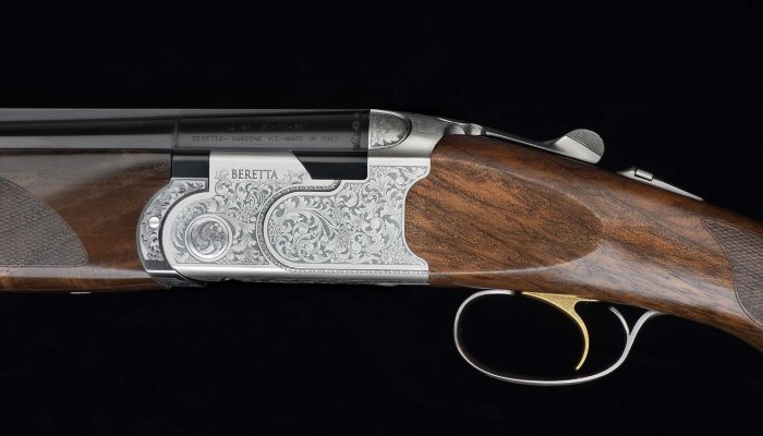 beretta: From Beretta, the new 687 Silver Pigeon V hunting over-and-under in 12-ga magnum
