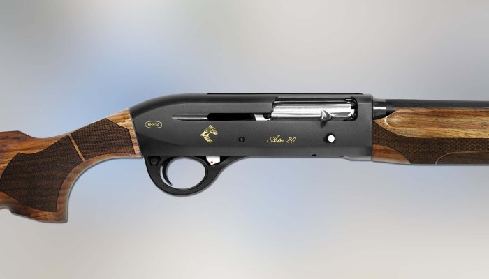 shotguns: Breda Astro 20 shotgun, now also in Woodcock and Wild Boar versions