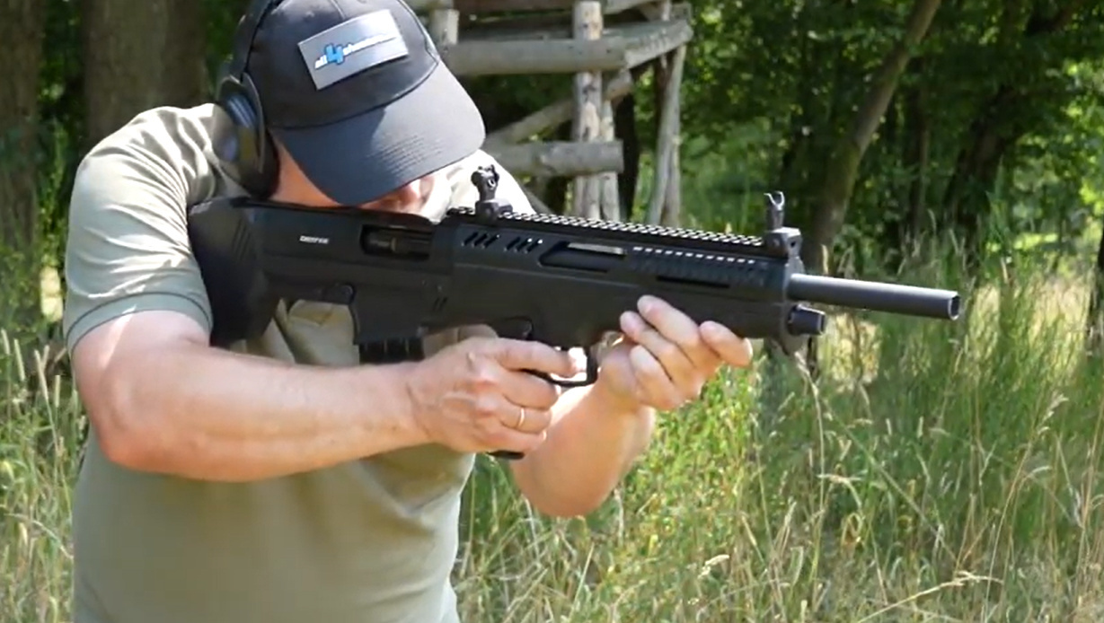 shotguns: Derya N-100: presentation and first impression of the very compact auto-loading shotgun from Derya Arms in bullpup design