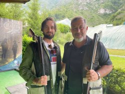 F.A.I.R. Anniversario: field testing the 20 ga over-and-under shotgun Luca Rizzini, owner of FAIR
