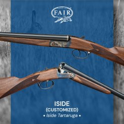 F.A.I.R. Iside side-by-sides: available customization options The custom F.A.I.R. Iside Tartaruga shotgun.