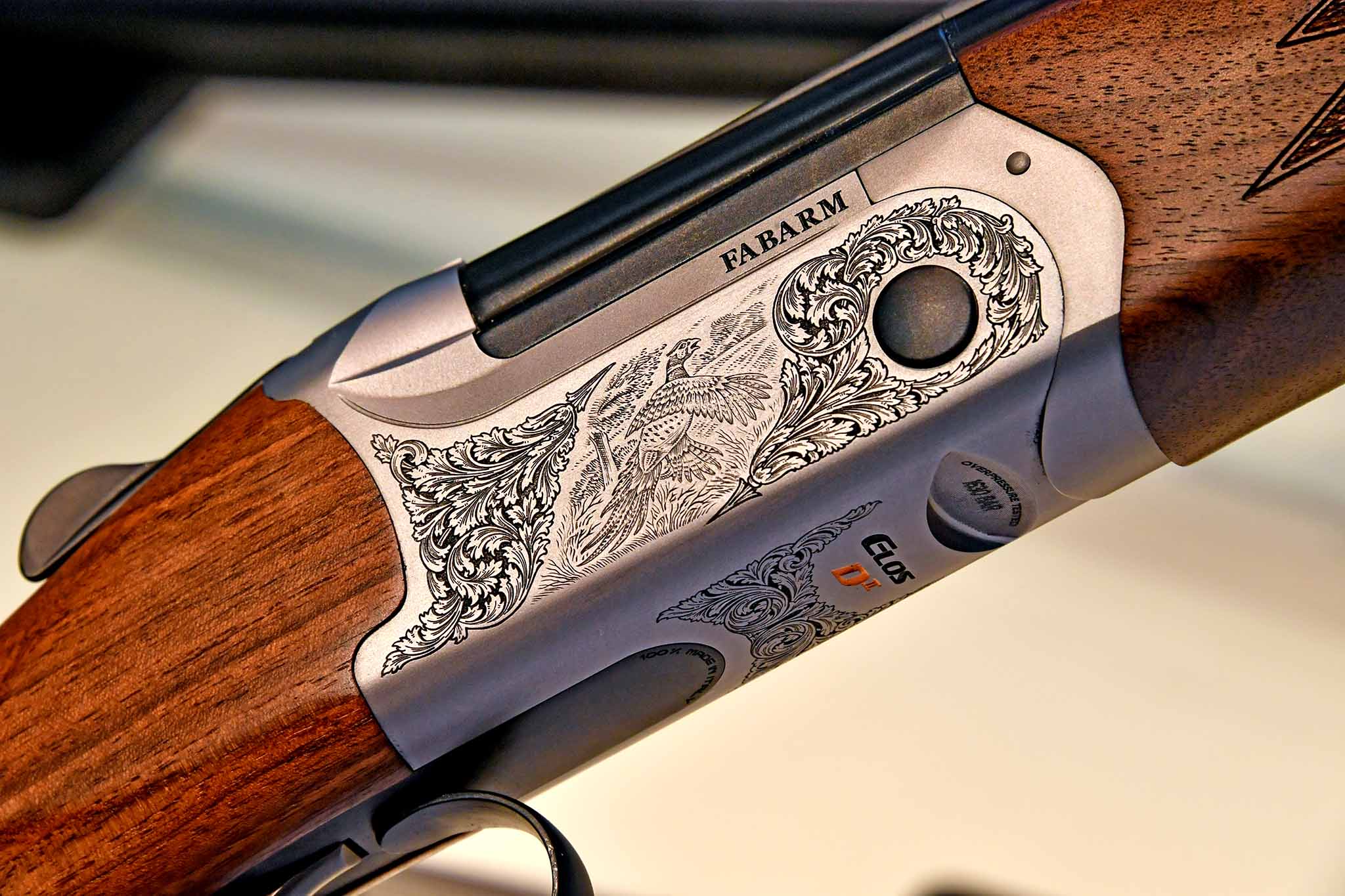 fabarm: Fabarm Elos DII Grey Al and Grey Field over/under shotguns