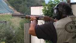 F.A.I.R. Xlight Snipe over-under in 12 gauge F.A.I.R. Xlight Snipe over-under on a sporting clays