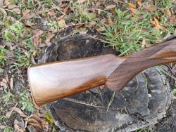Fausti Class SLX: a 28 ga over-and-under to finish the hunting season The stock and fore-end