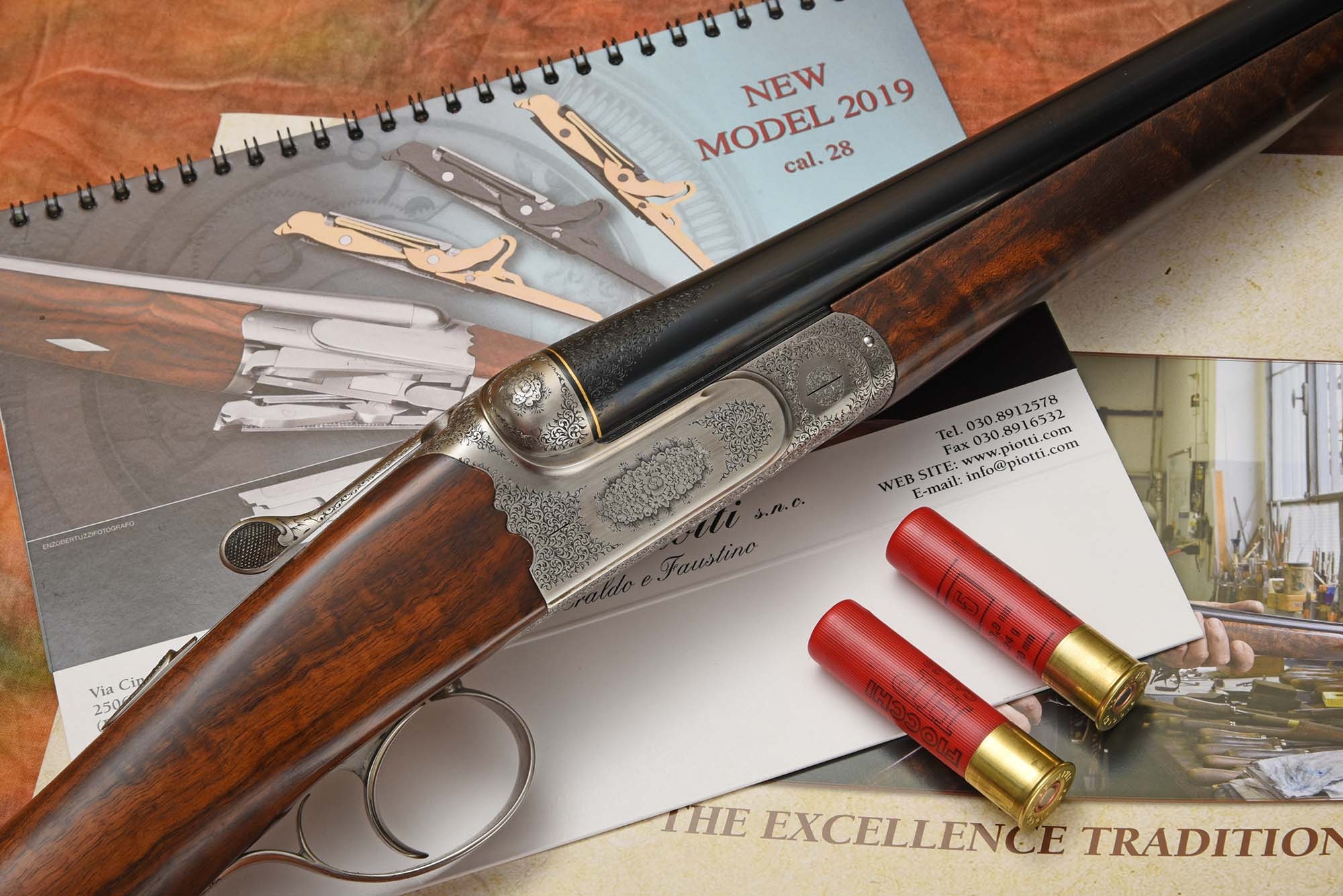 piotti: Piotti Droplock Model Fabio: a high-class double barreled gun