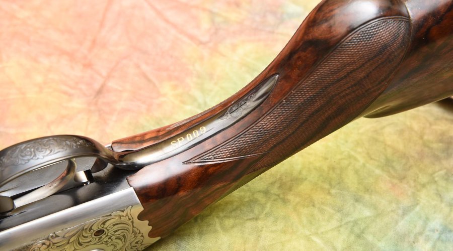 Piotti shotgun trigger guard