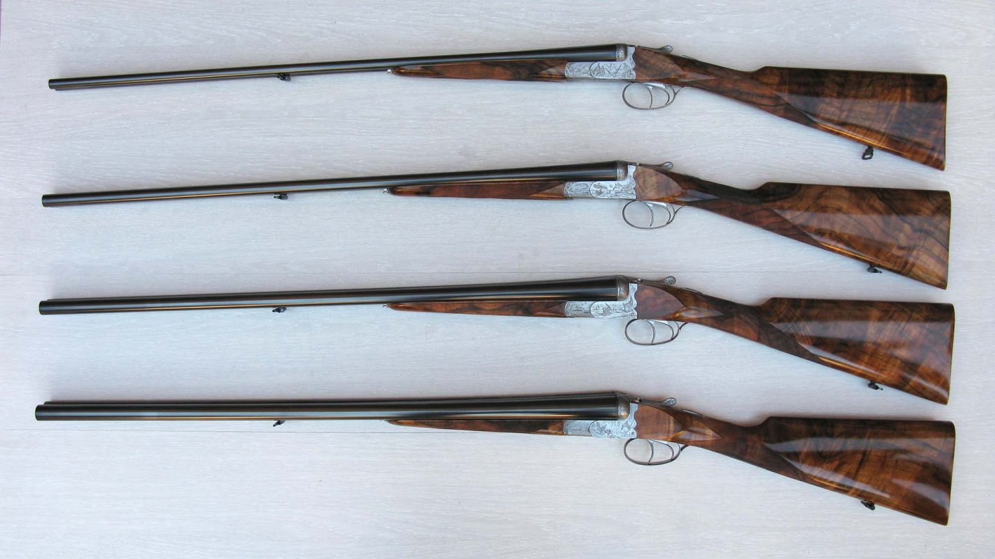 Poli Bosis double-barrelled shotguns
