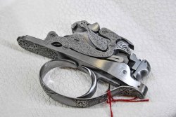 Poli Diamond over-under shotgun Trigger of the Poli Diamond over-under shotgun