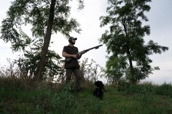 Jan Beckmann auf der Jagd mit der K80