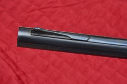 The Belladonna semi-auto shotgun The elegant back sight of the Belladonna semi-auto shotgun