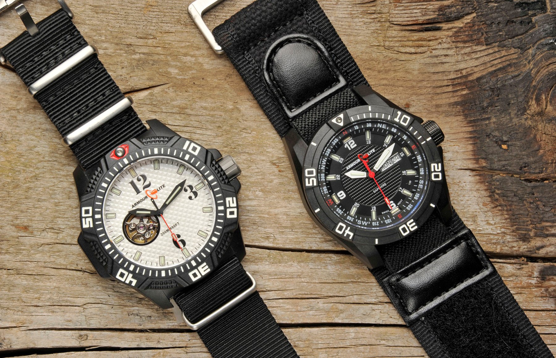 ArmourLite AL-1021 and AL-1202 wrist watches | all4shooters