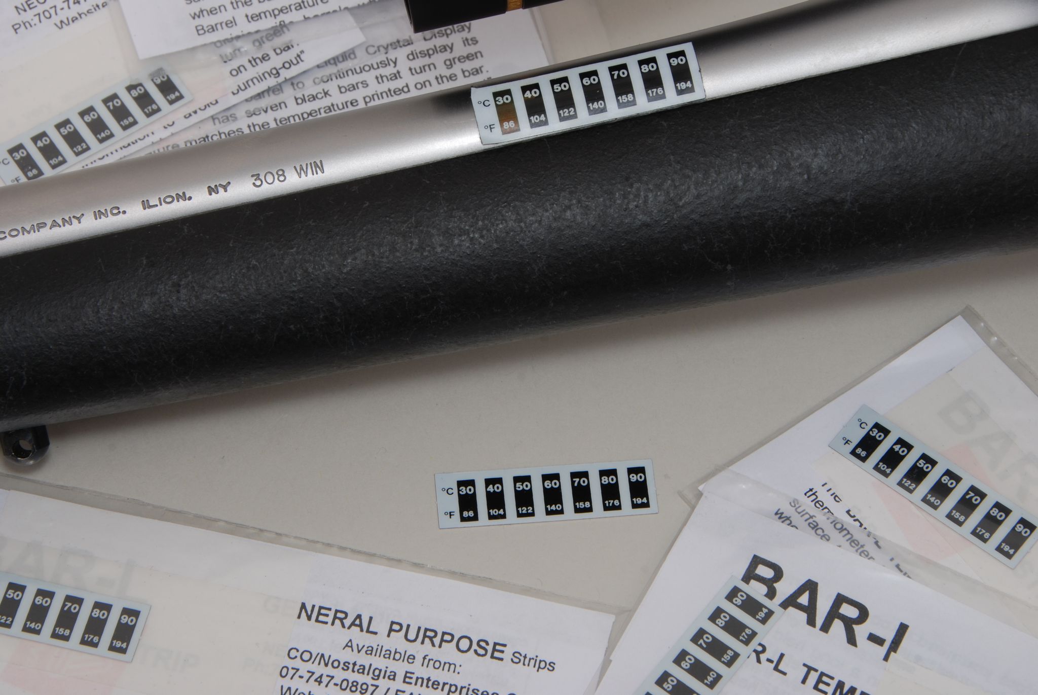 accessories: BAR-L temperature strips