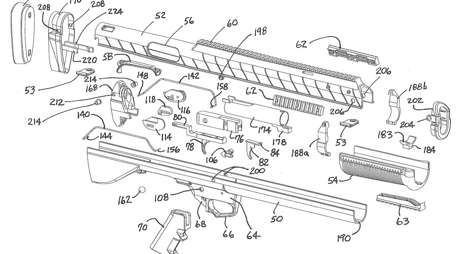 12-gauge Bullpup: Remington 870 conversion chassis by Bullpup Unlimited!