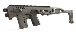 CAA Micro-RONI pistol-carbine conversion kit CAA - Command Arms Accessories offers the new Micro-RONI pistol-carbine conversion chassis for semi-automatic handguns