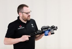 CAA Micro-RONI pistol-carbine conversion kit CAA - Command Arms Accessories offers the new Micro-RONI pistol-carbine conversion chassis for semi-automatic handguns