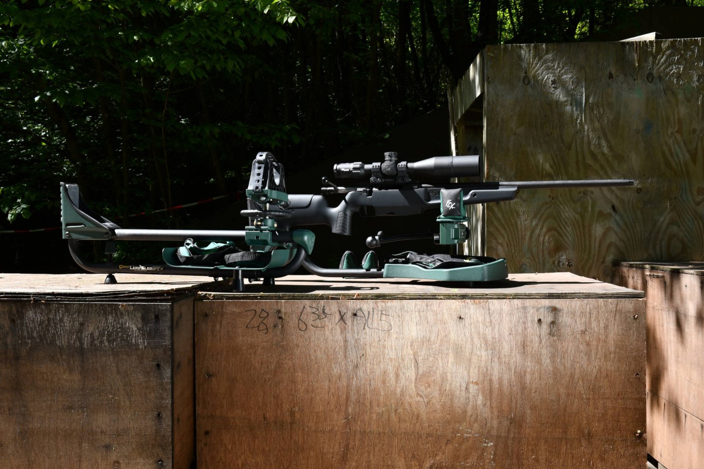 Test and video: What can the Caldwell "Lead Sled" shooting rests from the STROBL.CZ online store do? Caldwell Lead Sled DFT 2 and the Caldwell Lead Sled FCX