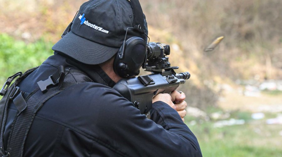 Corvus Defensio Case Deflector during live fire test