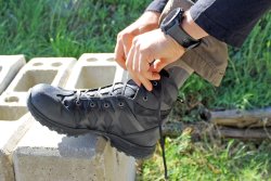 Crispi Ares 6.0 GTX boots, designed for the modern soldier Crispi Ares 6.0 GTX boots with the Wrapping Fastening System