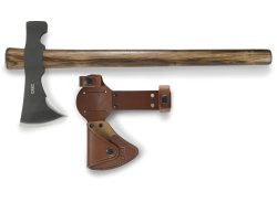 CRKT Black Woods Chogan T-Hawk, a heavy-duty tomahawk CRKT Black Woods Chogan T-Hawk, left side