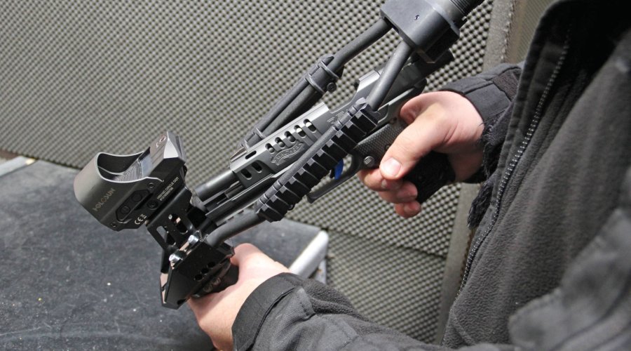 Test: Odin universal pistol chassis from Donaustahl