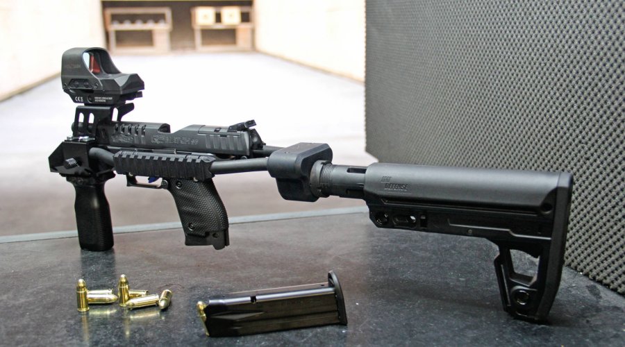 Test: Odin universal pistol chassis from Donaustahl