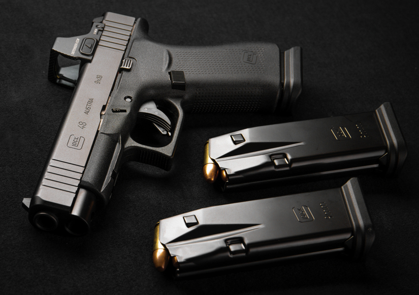 glock: From Glock, new 15-round magazines for the G43X, G48, and G44 models