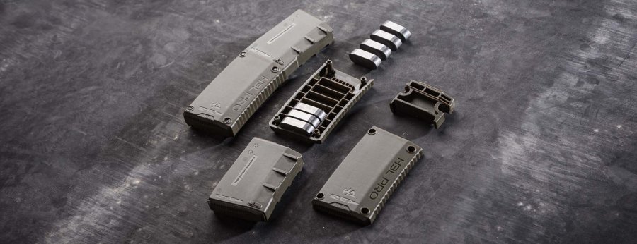 New from Hera Arms for 2022: the H3L PRO magazine for the AR-15/M4 platform with 10-round capacity and the actual weight of a fully loaded 30-round long mag New from Hera Arms for 2022: the H3L PRO magazine for the AR-15/M4 platform with 10-round capacity and the actual weight of a fully loaded 30-round long mag
