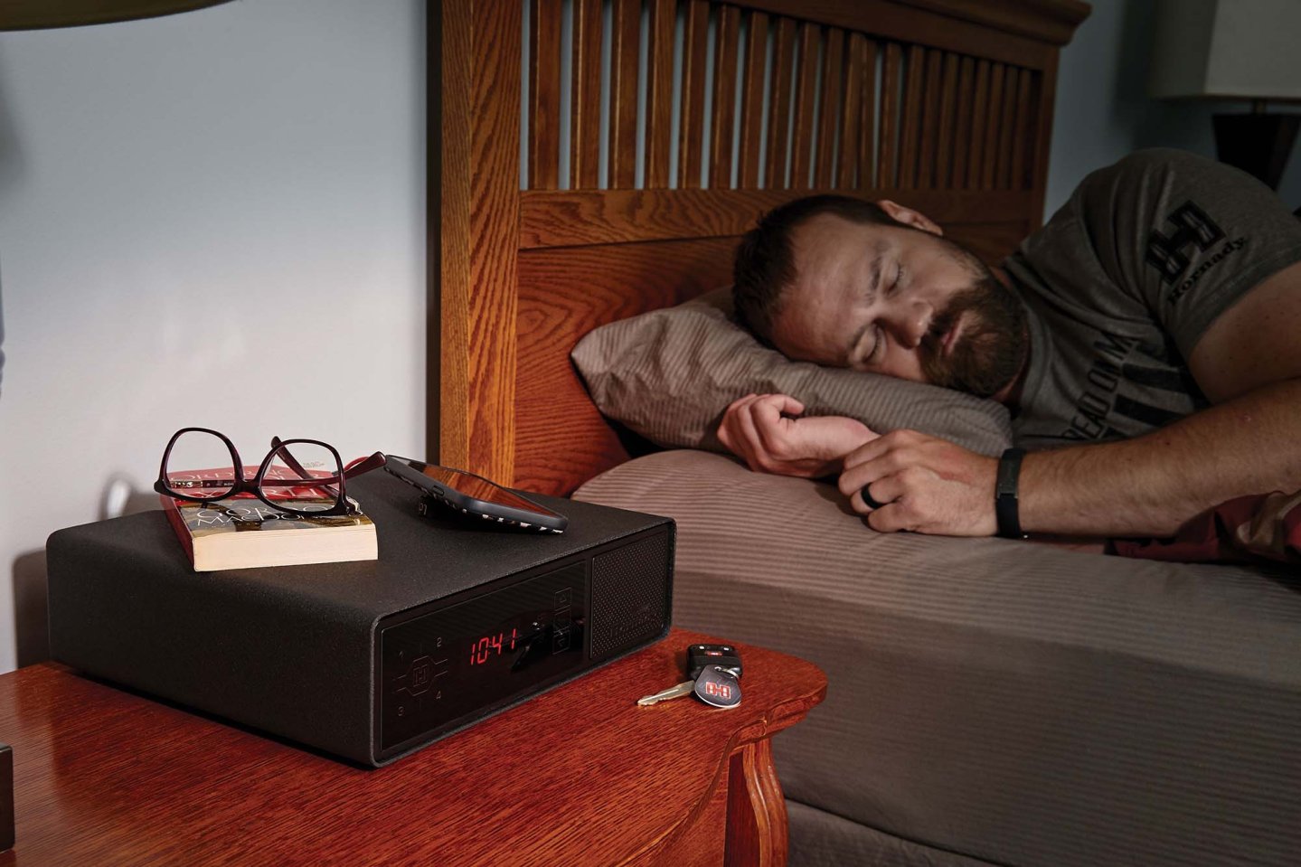Hornady RAPiD Safe Night Guard like a big clock radio 