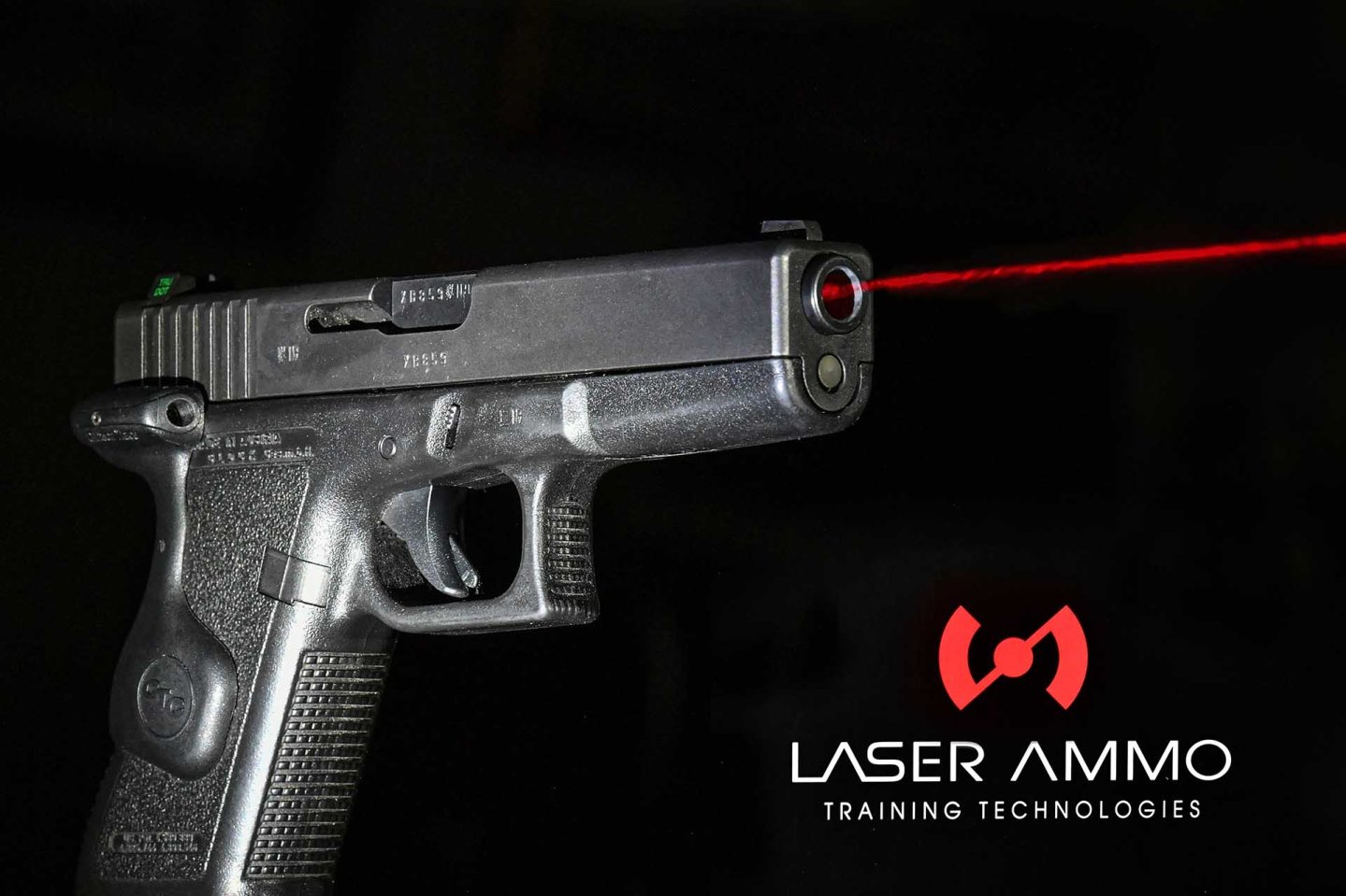 Laser Ammo dry fire training system  Laser Ammo's SureStrike cartridge