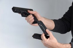 Magazine reload Magazine reload