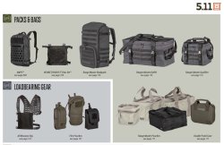 New 5.11 Tactical Fall/Winter 2019 catalog Some of the new products featured in the 5.11 Tactical Fall/Winter 2019 catalog.