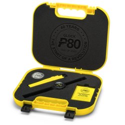 New GLOCK Watch Chrono: it's time to celebrate the 40th anniversary of the GLOCK pistol The GLOCK Watch Chrono comes in the original pistol case